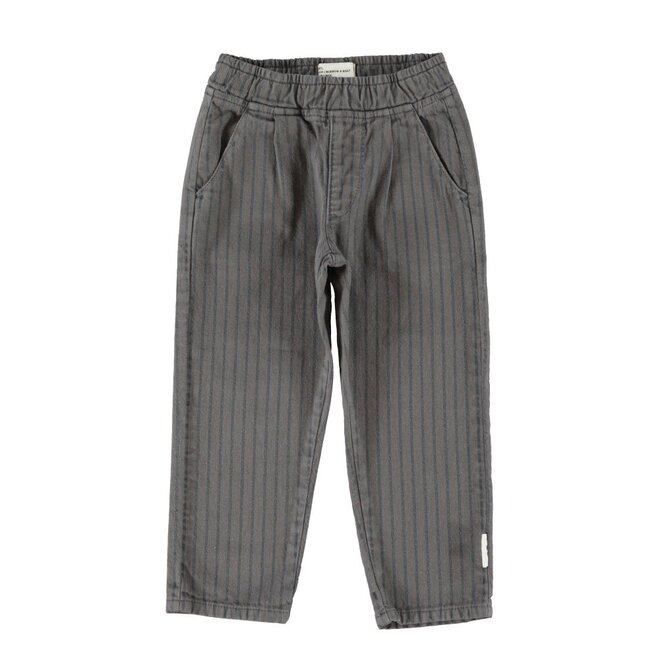 Piupiuchick | Trousers Grey With Black Stripes