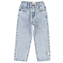 Piupiuchick | Unisex Trousers Fadded Light Blue Denim