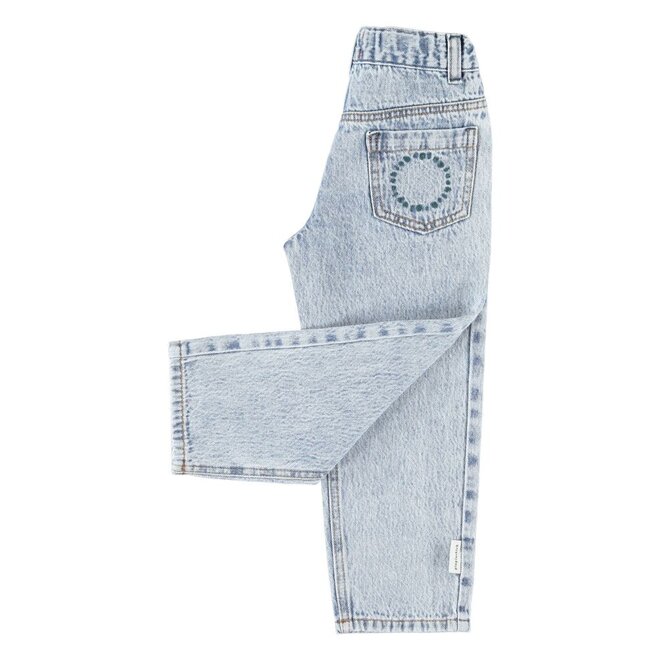 Piupiuchick | Unisex Trousers Fadded Light Blue Denim