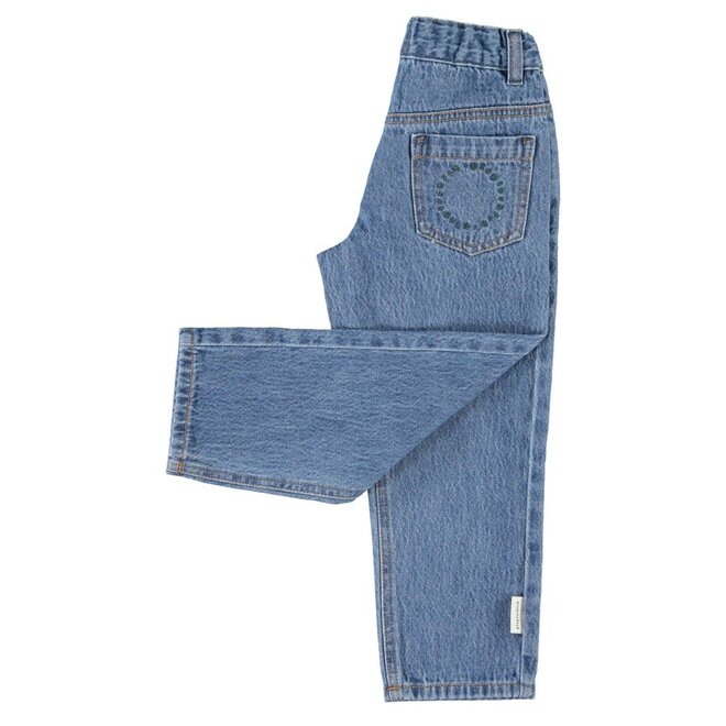 Piupiuchick | Unisex Trousers Washed Navy Denim