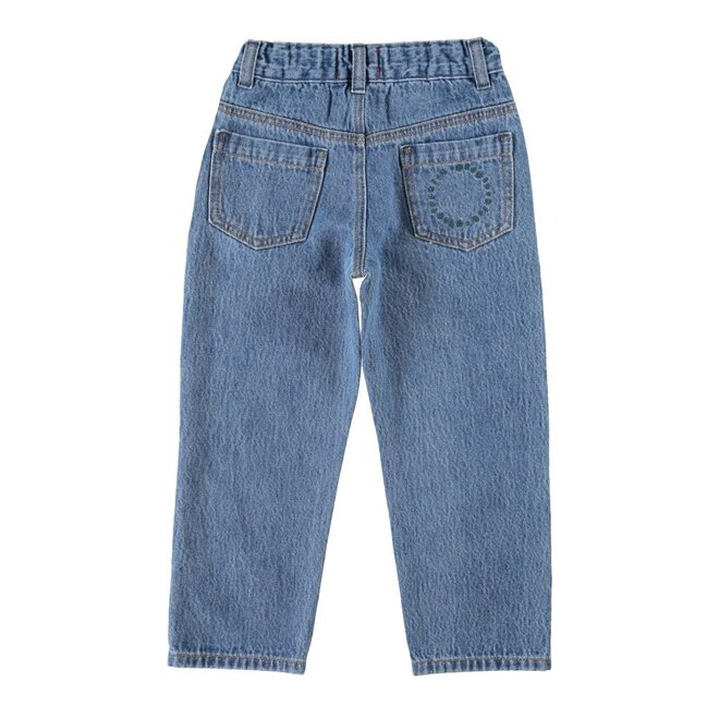Piupiuchick | Unisex Trousers Washed Navy Denim