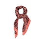 Piupiuchick | Chiffon Bandana Pink With Animal Print