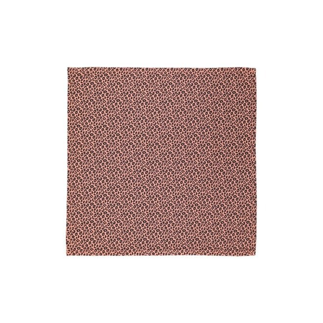 Piupiuchick | Bandana Pink With Animal Print 50x50cm