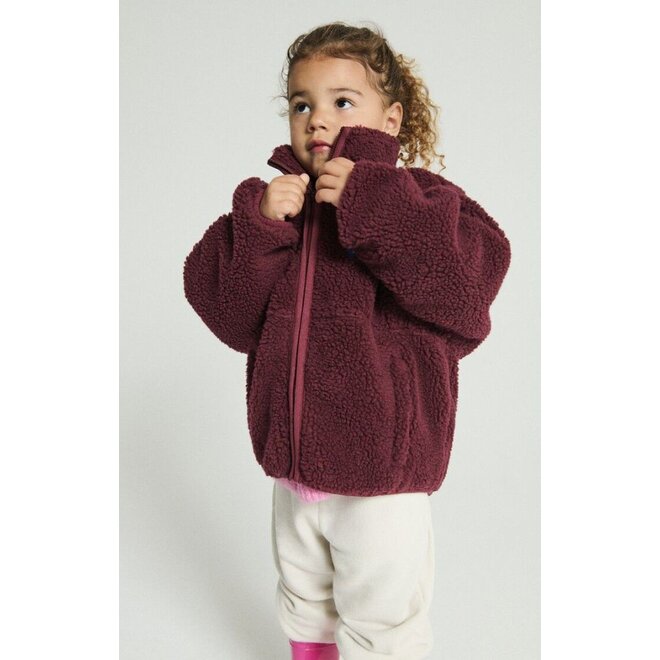 American Vintage | Hoktown Kids Vest Burgundy Melange