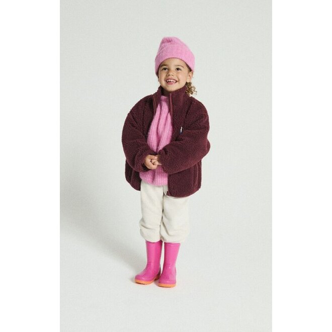 American Vintage | Hoktown Kids Vest Burgundy Melange