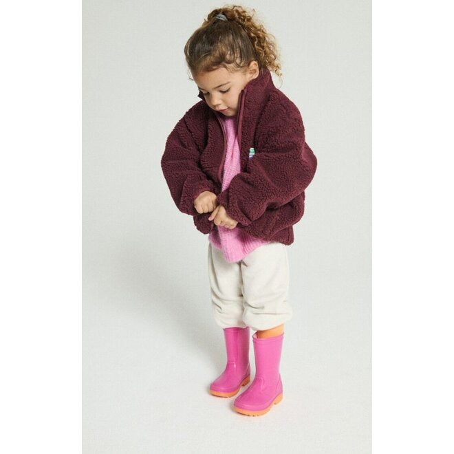 American Vintage | Hoktown Kids Vest Burgundy Melange