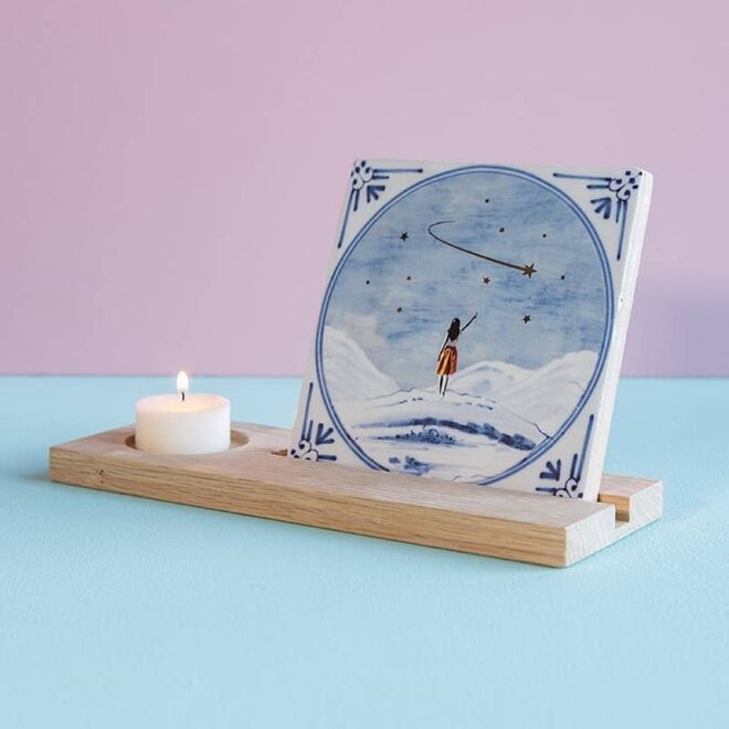StoryTiles | Tile & Candle holder