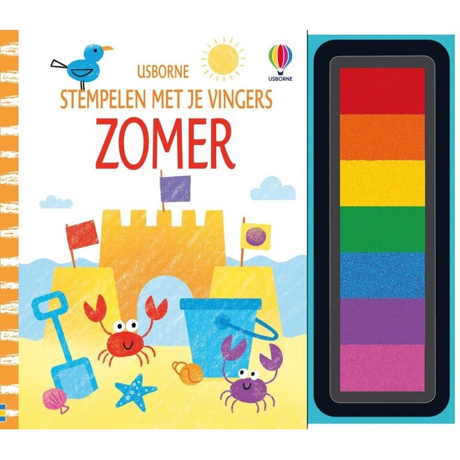 Stempelen met je vingers ZOMER