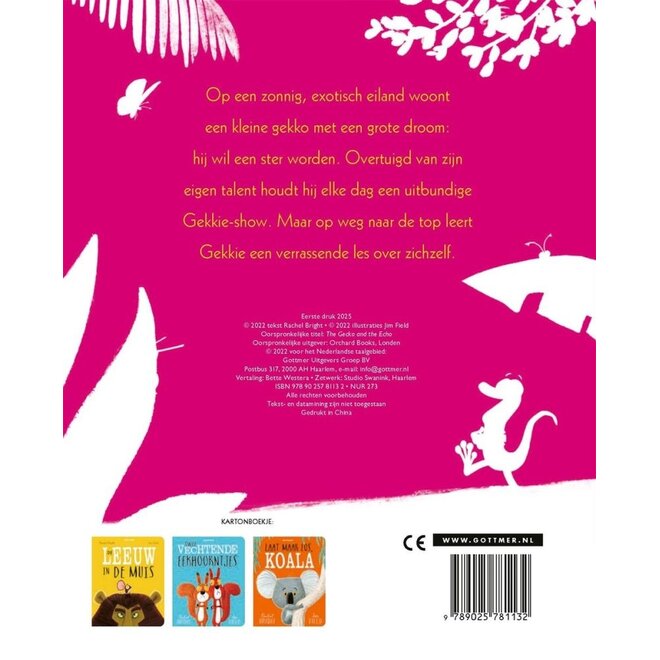 Gekkie de Gekko (kartonboek) | Rachel Bright