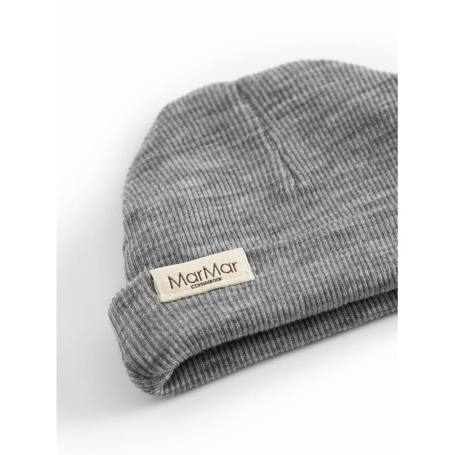 MarMar | Aiko Wollen Mutsje Grey Melange