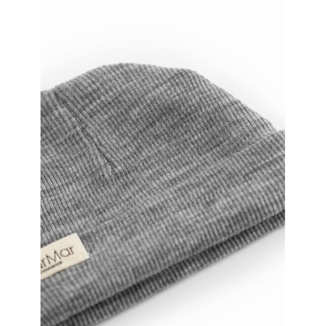 MarMar | Aiko Wollen Mutsje Grey Melange