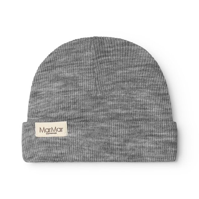 Aiko Wollen Mutsje Grey Melange