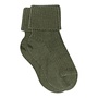 MP Denmark | Wool Rib Baby Socks Olivine