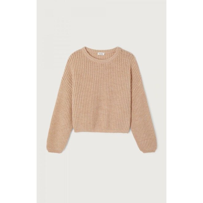 American vintage | Cyrow Trui Light Beige