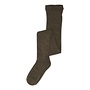 MP Denmark | Wool Rib Tights Brown Melange