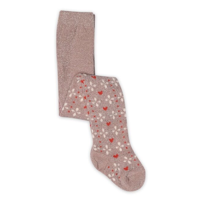 MP Denmark | Elin Glitter Tights Woodrose