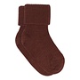 MP Denmark | Wool Rib Baby Socks Hot Chocolate