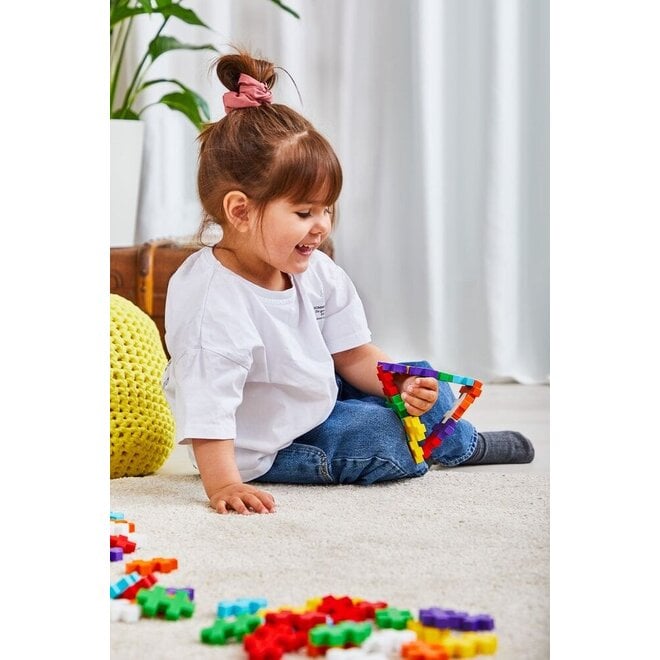 Plus-Plus |Rainbow BIG Mix (100 pieces)