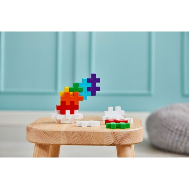 Plus-Plus |Rainbow BIG Mix (100 pieces)