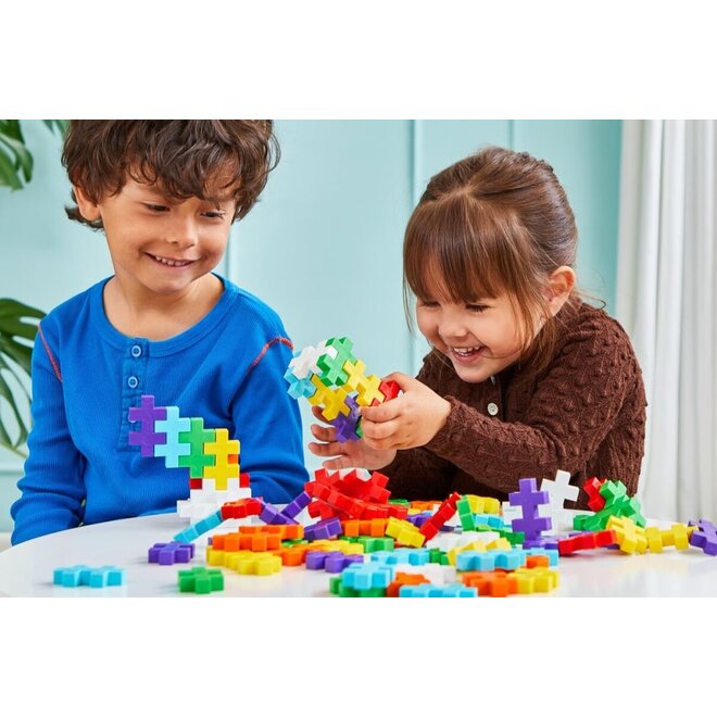 Plus-Plus |Rainbow BIG Mix (100 pieces)