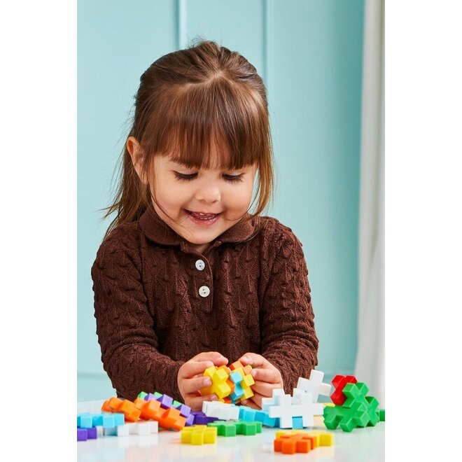 Plus-Plus |Rainbow BIG Mix (100 pieces)
