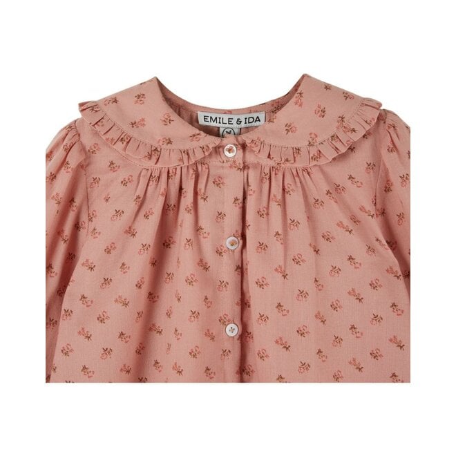 Emile et Ida | Printed Collar Blouse Rosemary