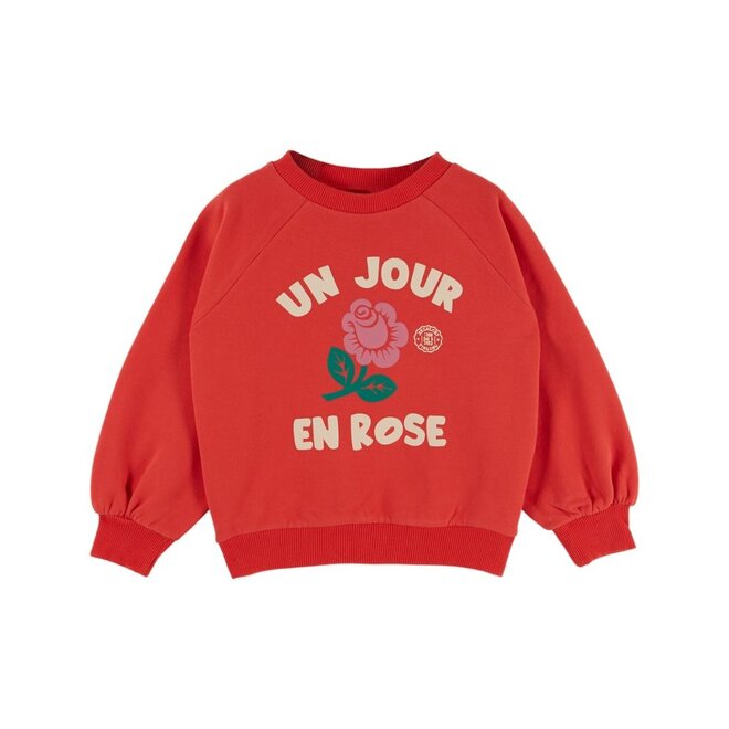 Emile et Ida | Graphic Typo Sweatshirt Mars