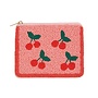 Emile et Ida | Cherry Pearl Pouch Cerise