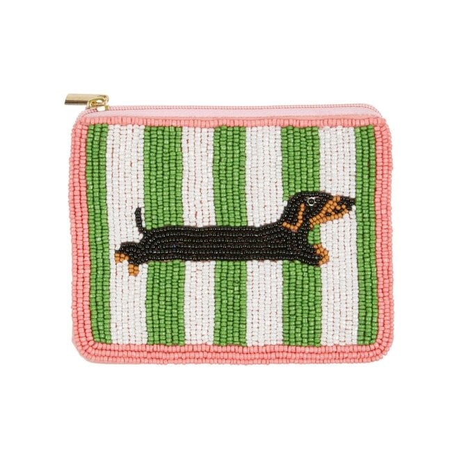 Dog Pearl Pouch Chien