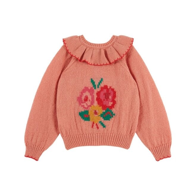 Emile et Ida | Placed Jacquard Vest Blush