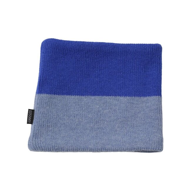 Gosoaky | Bee Real Colsjaal Bright Marina / Light Denim Blue