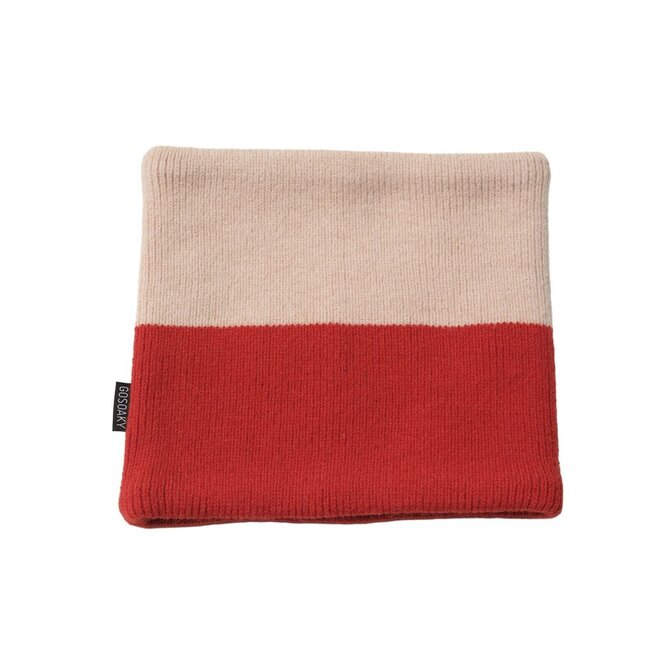 Bee Real Colsjaal Old Pink / Poppy Flower Red
