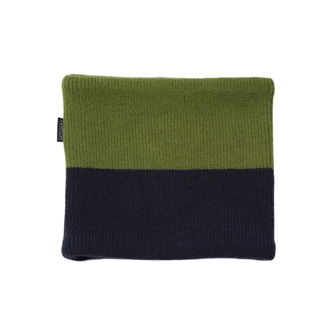 Gosoaky | Bee Real Colsjaal Deep Dark Blue / Basil Green