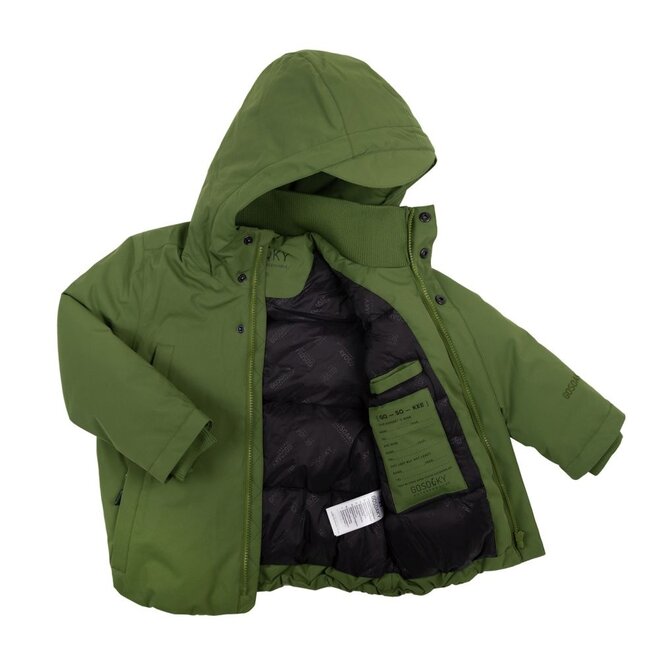 Gosoaky | Chipmunck Winterjas Pesto Green