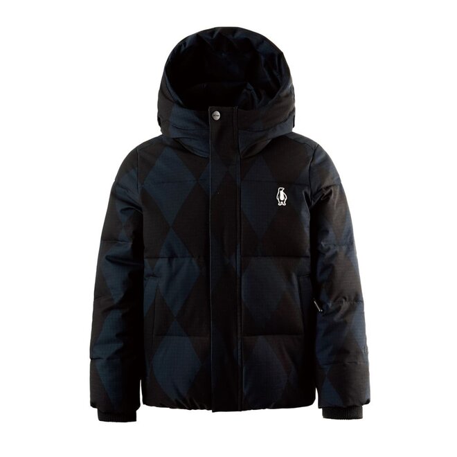 Dragon Eye Winterjas Argyle Black / Blue