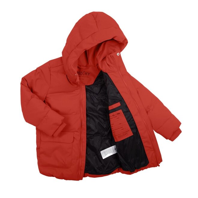 Gosoaky | Tiger Eye Winterjas Valliant Poppy Red