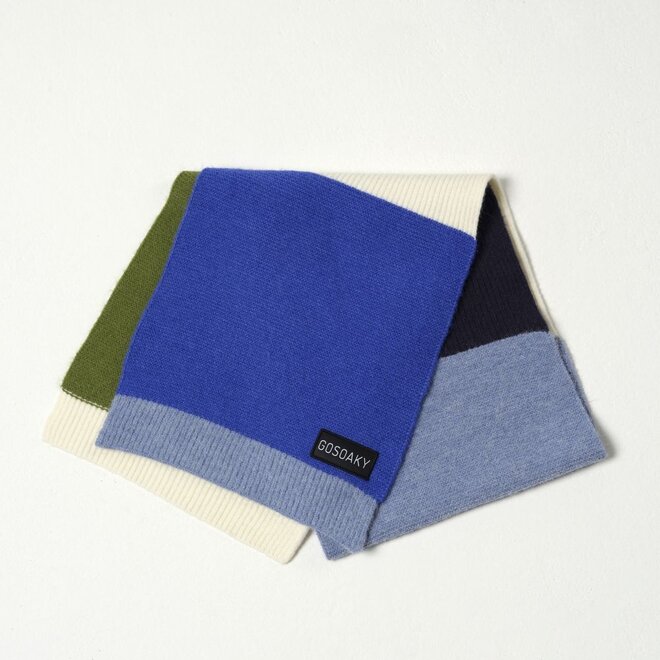 Gosoaky | Velvet Yak Sjaal Bright Marina Multi