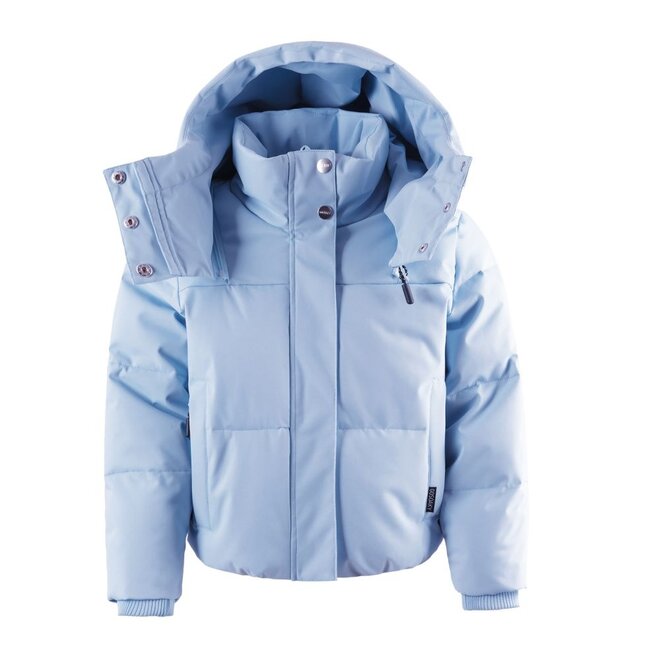 Crabbie Pattie Winterjas Chambray Blue