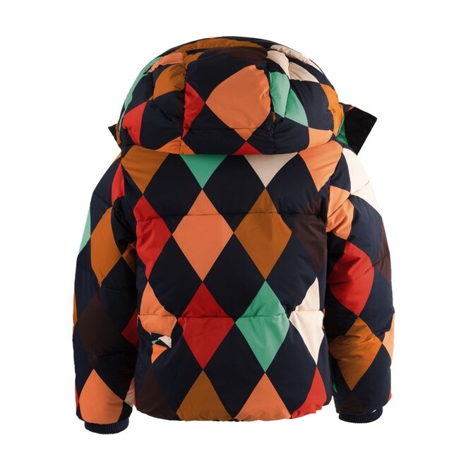Gosoaky | Crabbie Pattie Winterjas Rainbow Argyle