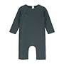 Gray Label | Baby Suit with Snaps GOTS Blue Grey