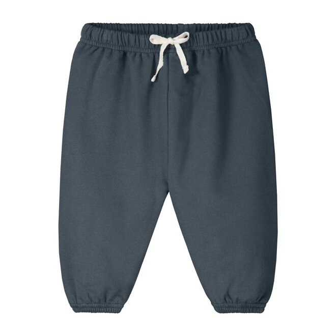 Gray Label | Baby Track Pants GOTS Blue Gray