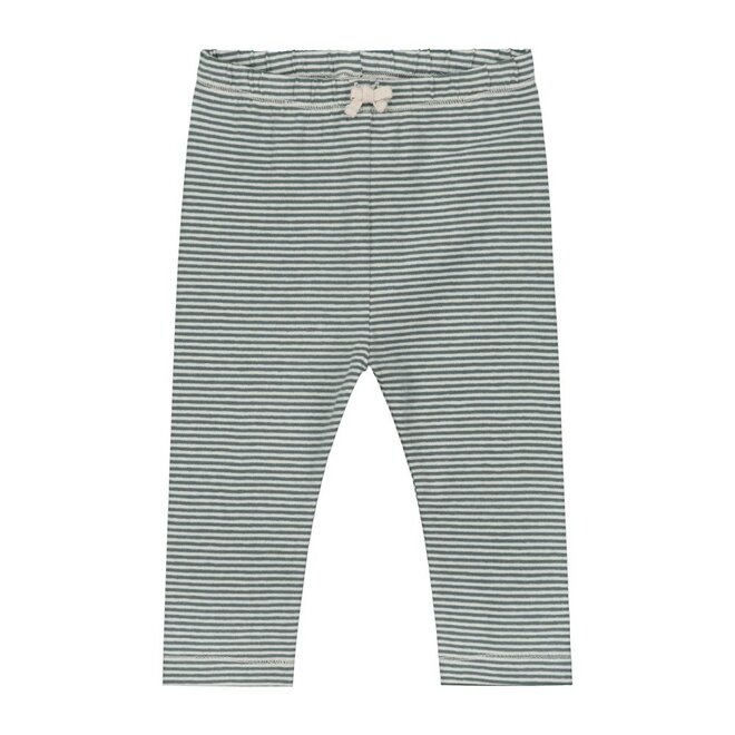 Gray Label | Baby Leggings GOTS Blue Grey / Cream