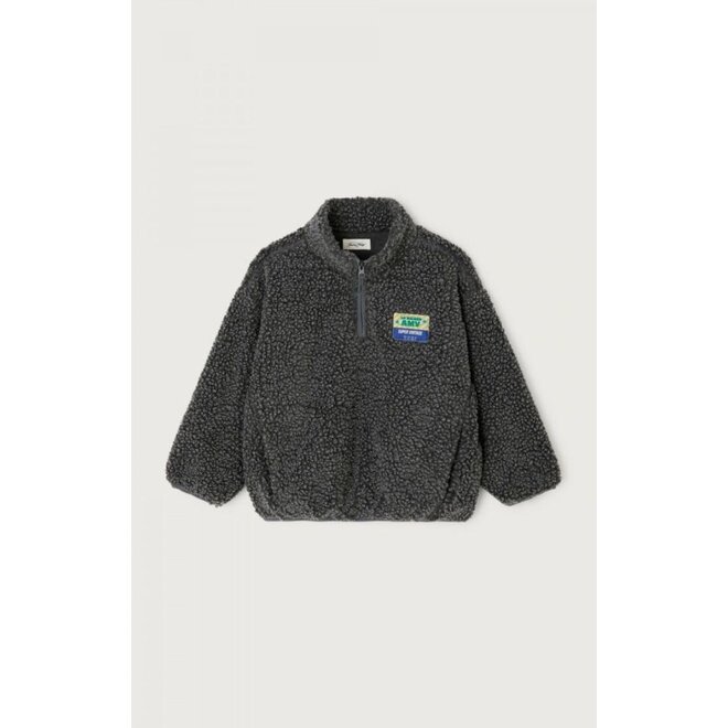 American Vintage | Hoktown Kids Vest Lang Anthracite