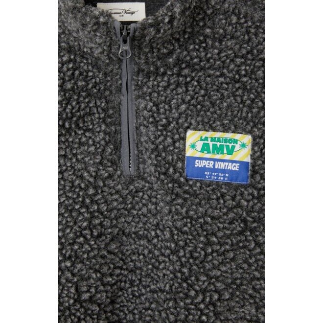 American Vintage | Hoktown Kids Vest Lang Anthracite