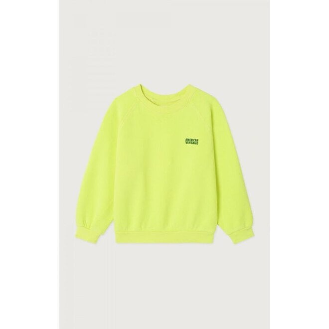 American Vintage | Izubird Kids Sweater Fluo Citrus