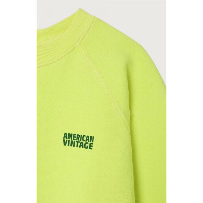 American Vintage | Izubird Kids Sweater Fluo Citrus