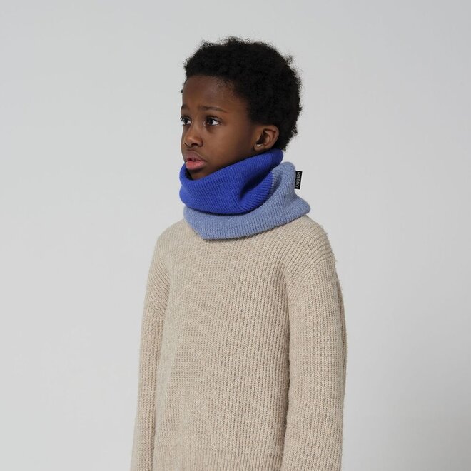Gosoaky | Bee Real Colsjaal Bright Marina / Light Denim Blue