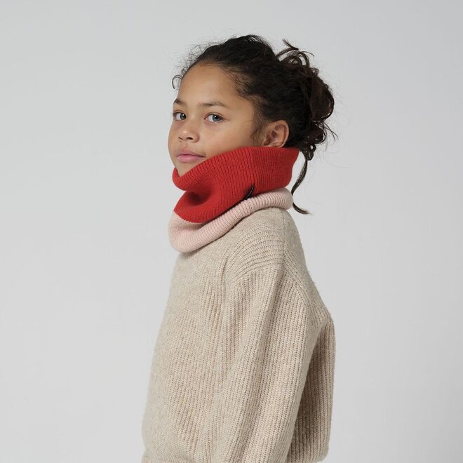 Gosoaky | Bee Real Colsjaal Old Pink / Poppy Flower Red