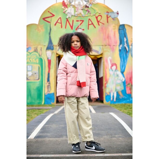 Gosoaky | Velvet Yak Sjaal Poppy Flower Red Multi