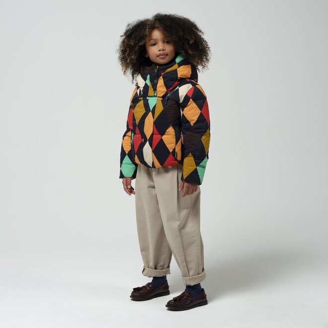 Gosoaky | Crabbie Pattie Winterjas Rainbow Argyle